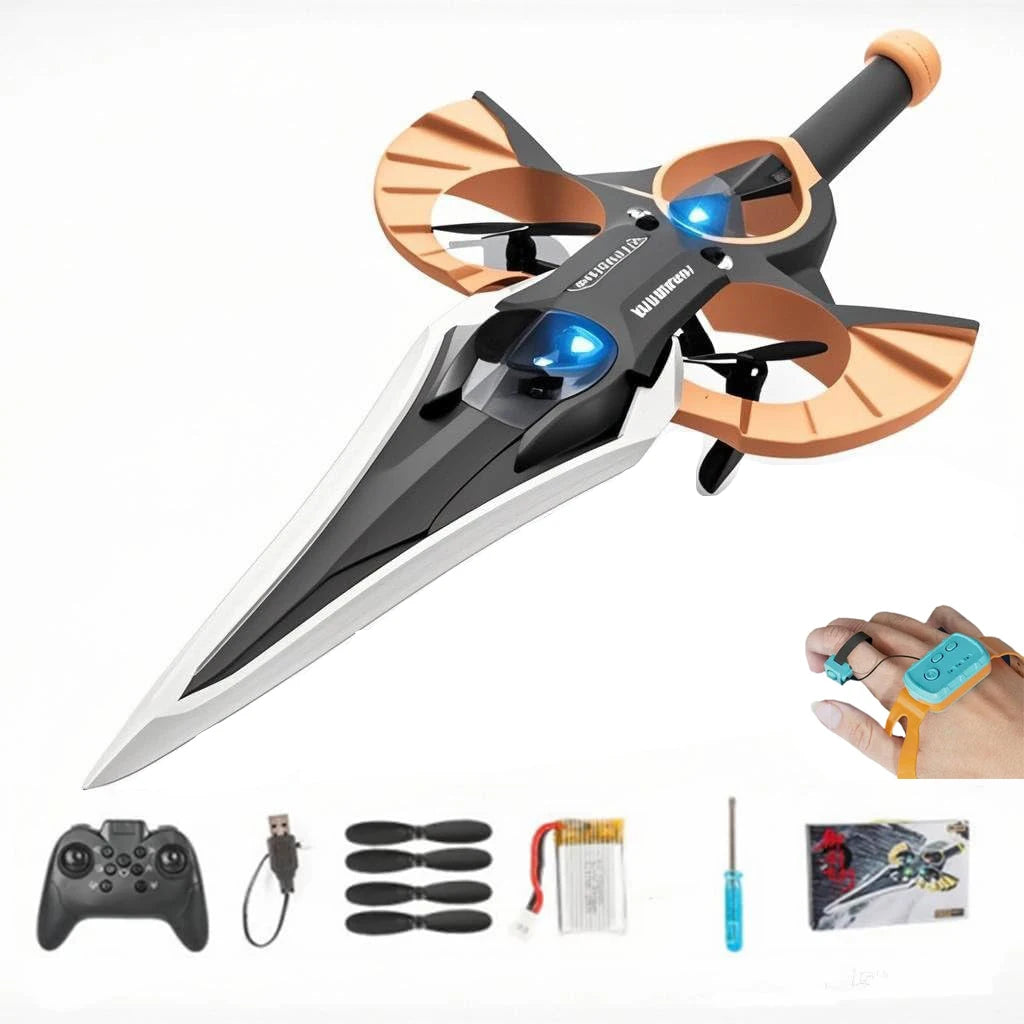 LED Flying Drone Sword